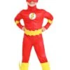 Deluxe Boy's Toddler Flash Classic Costume 1 Deluxe Boy's Toddler Flash Classic Costume -Halloween Costumes flash classic deluxe toddler costume