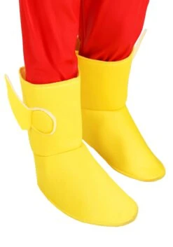 Deluxe Boy's Toddler Flash Classic Costume 11 Deluxe Boy's Toddler Flash Classic Costume -Halloween Costumes flash classic deluxe toddler costume alt 3