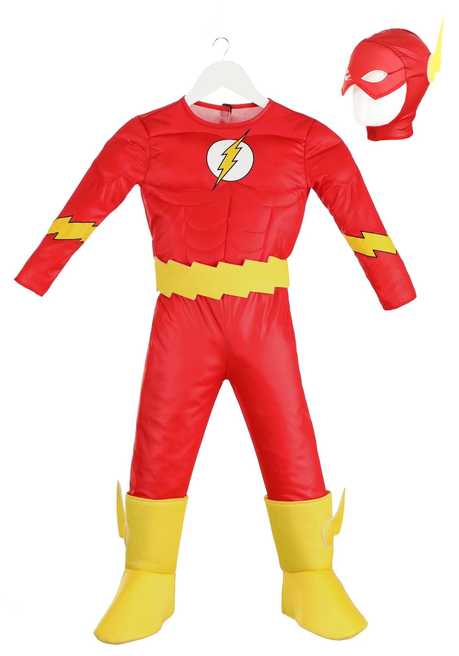 Deluxe Boy's Toddler Flash Classic Costume 8 Deluxe Boy's Toddler Flash Classic Costume - Image 6