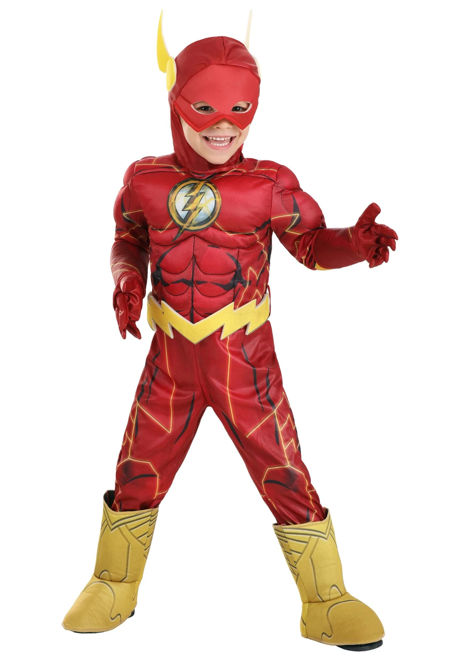 Toddler Flash Deluxe Costume 3 Toddler Flash Deluxe Costume