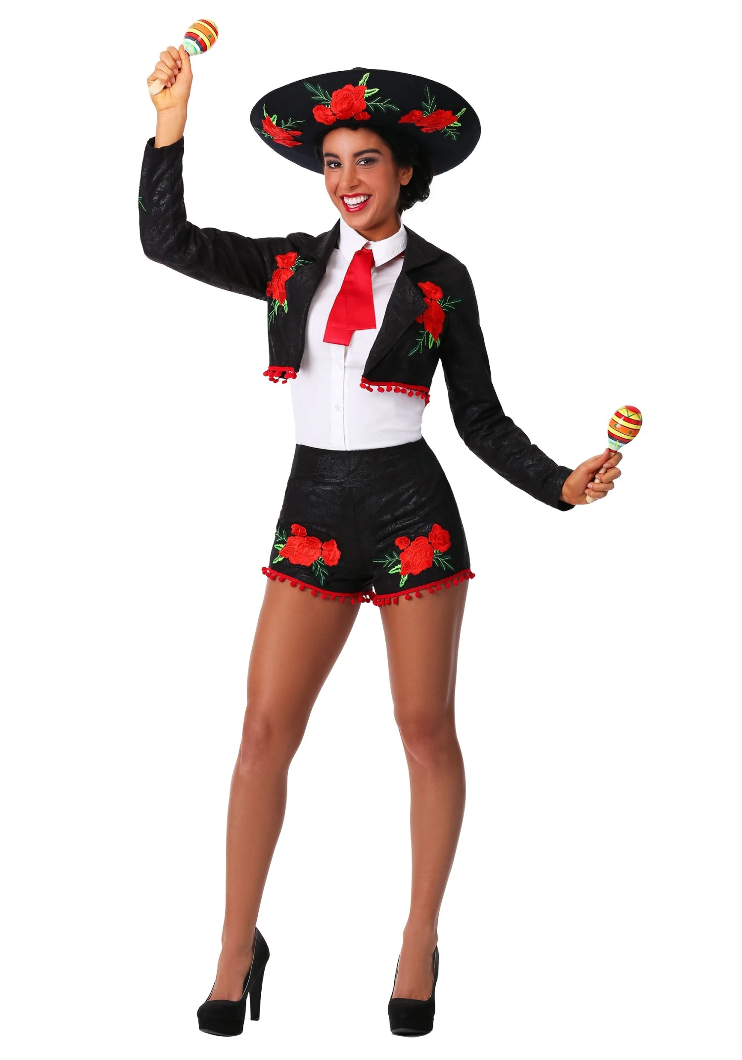Adult's Flirty Mariachi Costume 3 Adult's Flirty Mariachi Costume