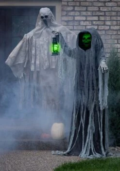 6FT Floating Ghoul Animated Halloween Decoration -Halloween Costumes floating ghoul animated decoration alt 1