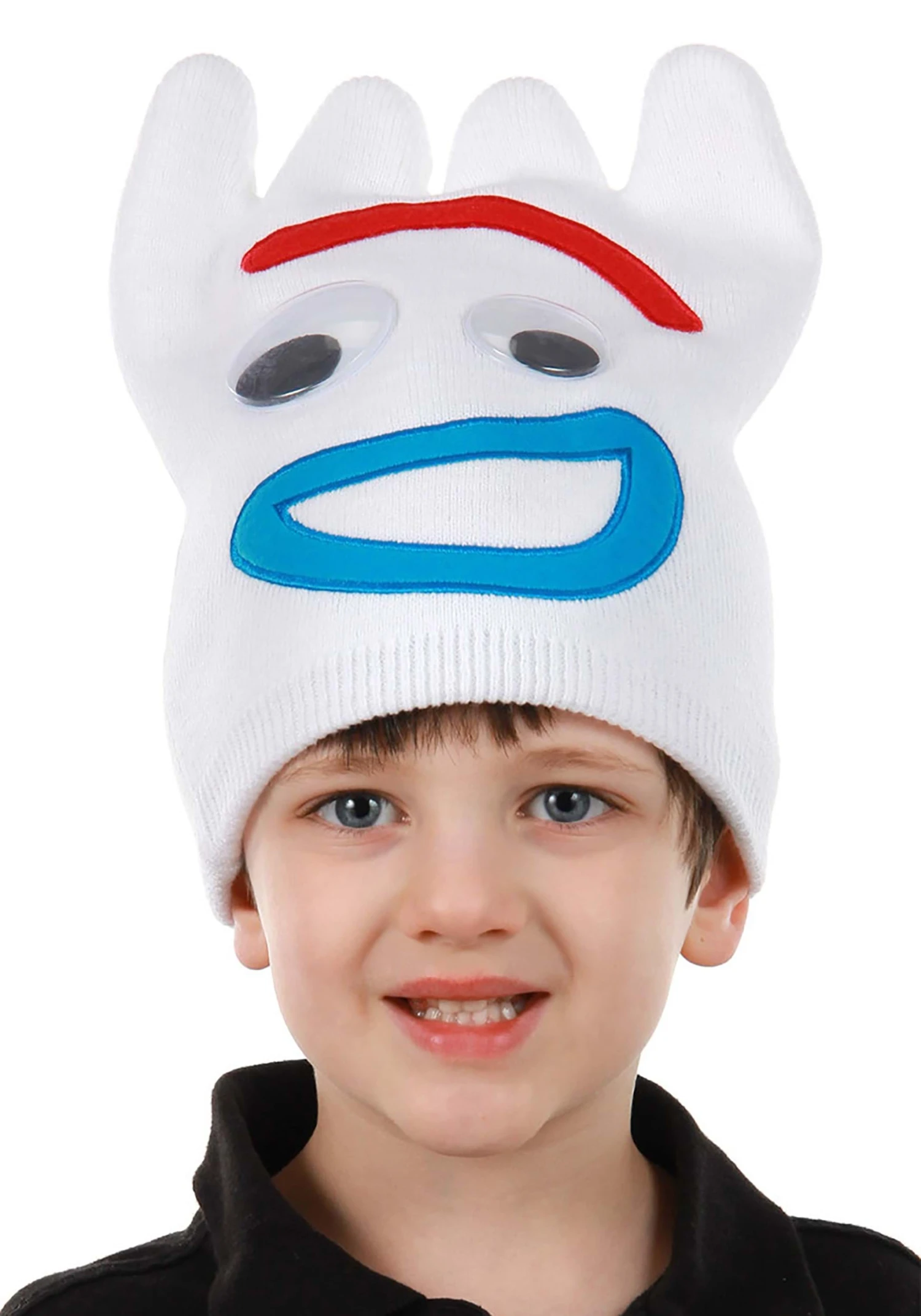 Disney Kid's Disney Forky Knit Costume Hat 5 Disney Kid's Disney Forky Knit Costume Hat - Image 3