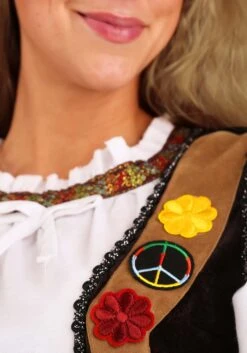 Jenny Curran Forrest Gump Costume For Women -Halloween Costumes forrest gump jenny curran adult costume alt 1