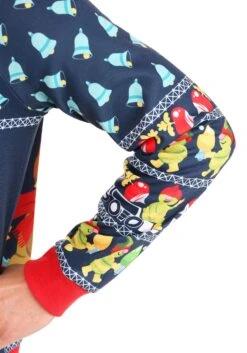 Adult Fraggle Rock Sublimated Ugly Christmas Sweatshirt -Halloween Costumes fraggle rock sublimated adult ugly christmas sweater alt3