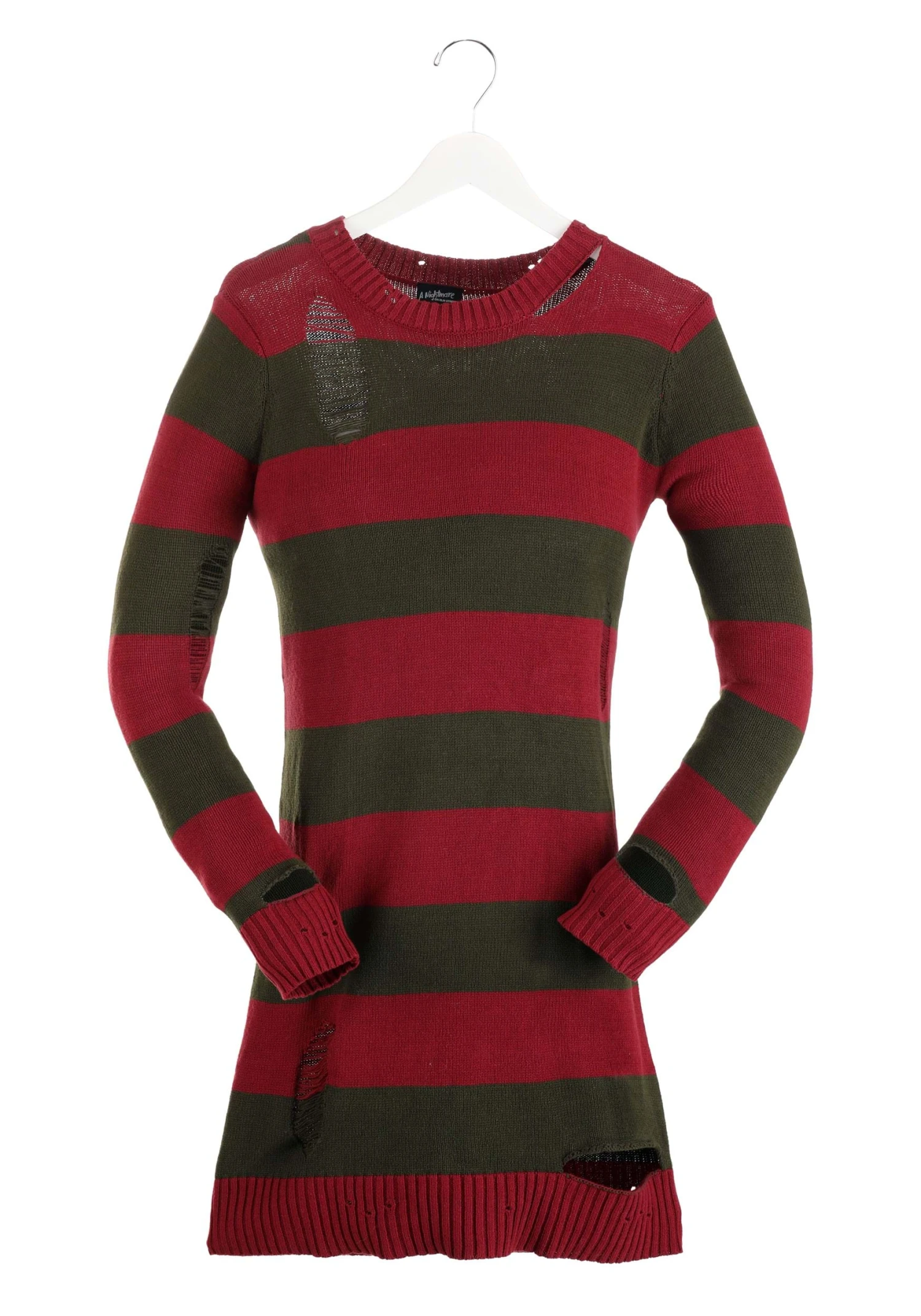Women's Plus Size Freddy Krueger Costume Dress 4 Women's Plus Size Freddy Krueger Costume Dress - Image 2