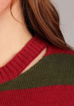 Women's Plus Size Freddy Krueger Costume Dress 17 Women's Plus Size Freddy Krueger Costume Dress -Halloween Costumes freddy krueger plus size dress costume alt 2