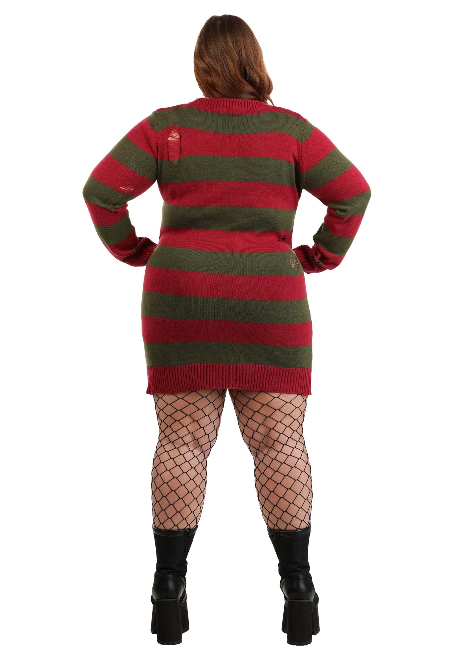 Women's Plus Size Freddy Krueger Costume Dress 12 Women's Plus Size Freddy Krueger Costume Dress - Image 10