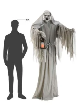 6.9FT Animatronic Frederick The Floating Phantom Halloween Decoration -Halloween Costumes frederick the floating phantom decoration alt 9