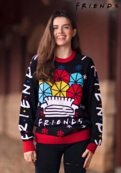 Friends Holiday Sweater 14 Friends Holiday Sweater -Halloween Costumes friends holiday sweater alt 1