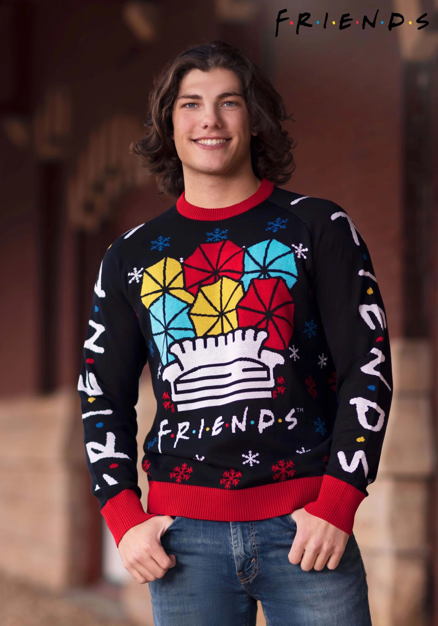 Friends Holiday Sweater 4 Friends Holiday Sweater - Image 2