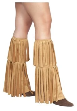 Roma Fringed Women's Leg Warmers