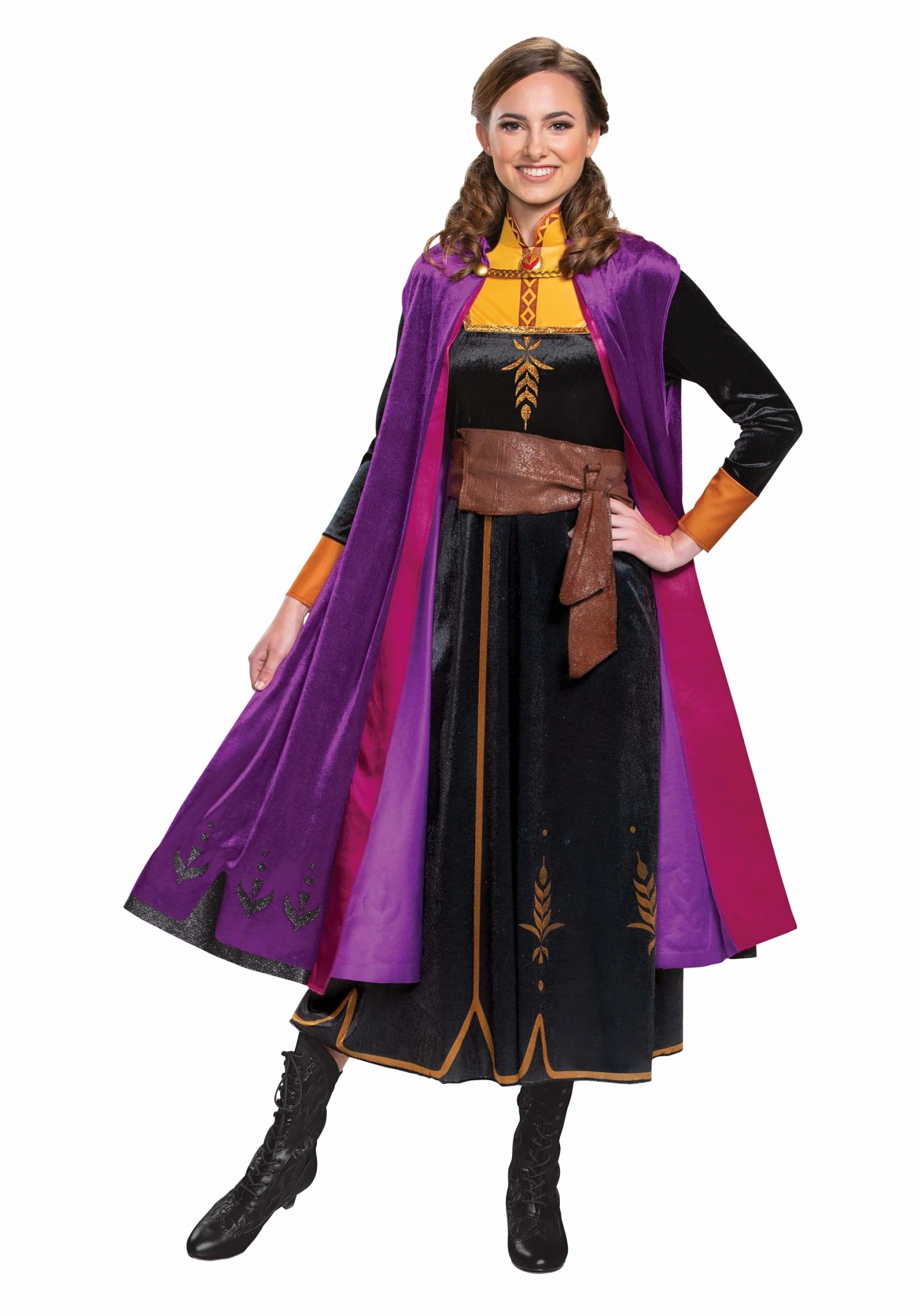 Disguise Deluxe Frozen 2 Anna Costume For Women 4 Disguise Deluxe Frozen 2 Anna Costume For Women - Image 2