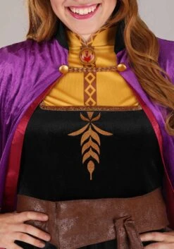 Disguise Deluxe Frozen 2 Anna Costume For Women 11 Disguise Deluxe Frozen 2 Anna Costume For Women -Halloween Costumes frozen 2 womens anna deluxe costume alt 2