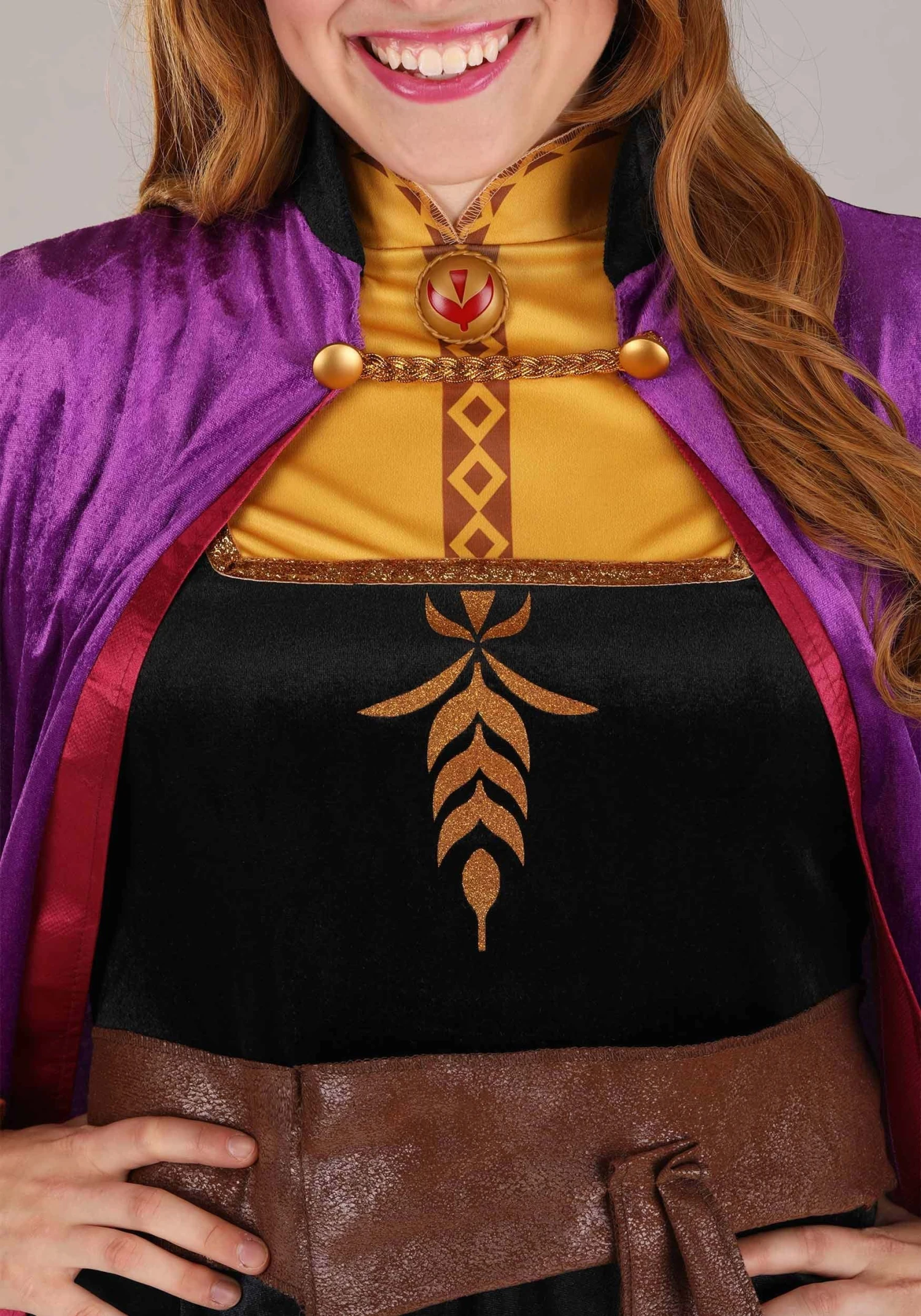 Disguise Deluxe Frozen 2 Anna Costume For Women 5 Disguise Deluxe Frozen 2 Anna Costume For Women - Image 3