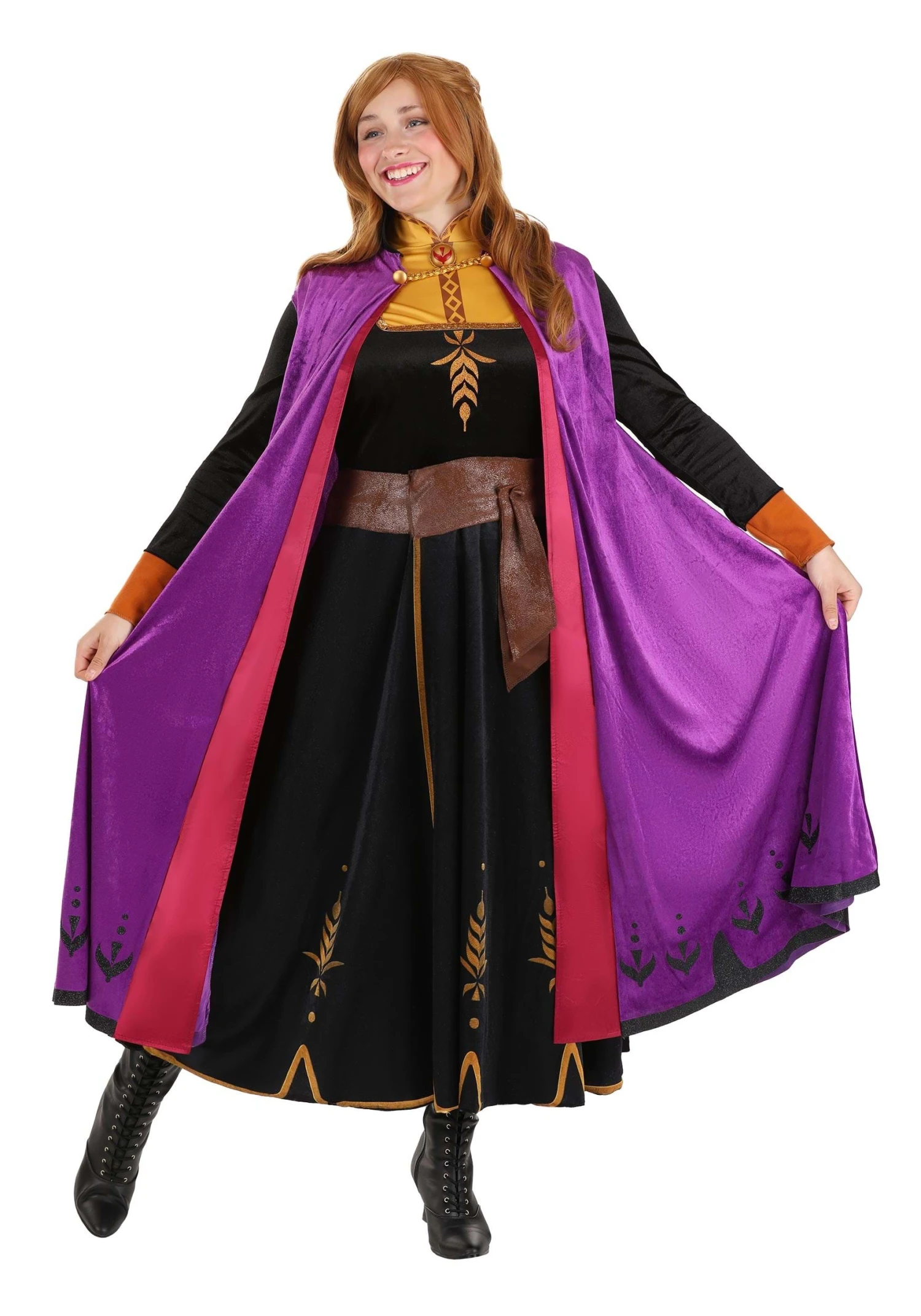 Disguise Deluxe Frozen 2 Anna Costume For Women 6 Disguise Deluxe Frozen 2 Anna Costume For Women - Image 4