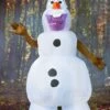 Frozen Adult Olaf Inflatable Costume 1 Frozen Adult Olaf Inflatable Costume -Halloween Costumes frozen adult olaf inflatable costume