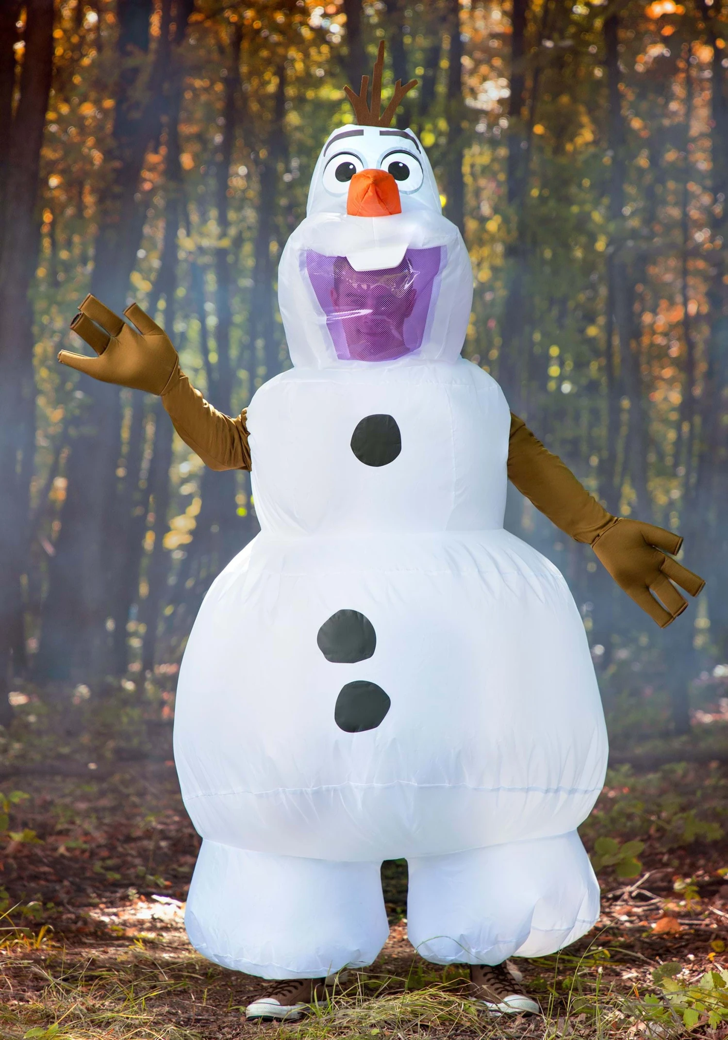 Frozen Adult Olaf Inflatable Costume 3 Frozen Adult Olaf Inflatable Costume