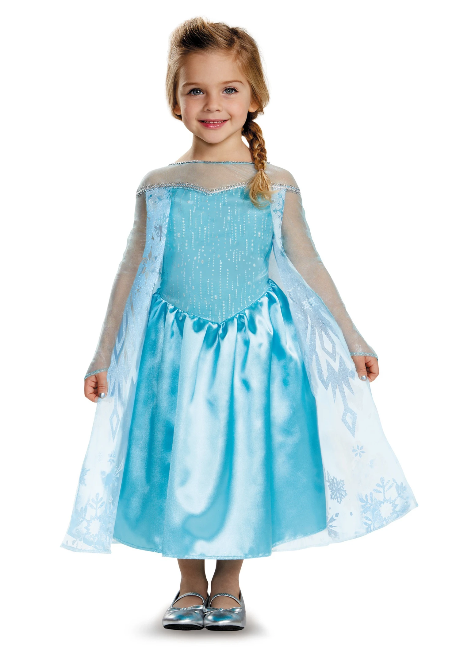 Disguise Frozen Elsa Classic Girl's Toddler Costume 3 Disguise Frozen Elsa Classic Girl's Toddler Costume