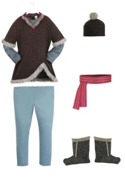 Disguise Plus Size Deluxe Frozen Kristoff Costume 13 Disguise Plus Size Deluxe Frozen Kristoff Costume -Halloween Costumes frozen kristoff plus size deluxe adult costume alt 8