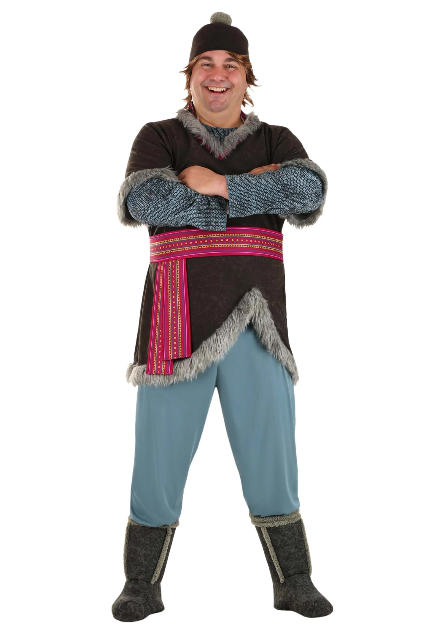 Disguise Plus Size Deluxe Frozen Kristoff Costume 3 Disguise Plus Size Deluxe Frozen Kristoff Costume