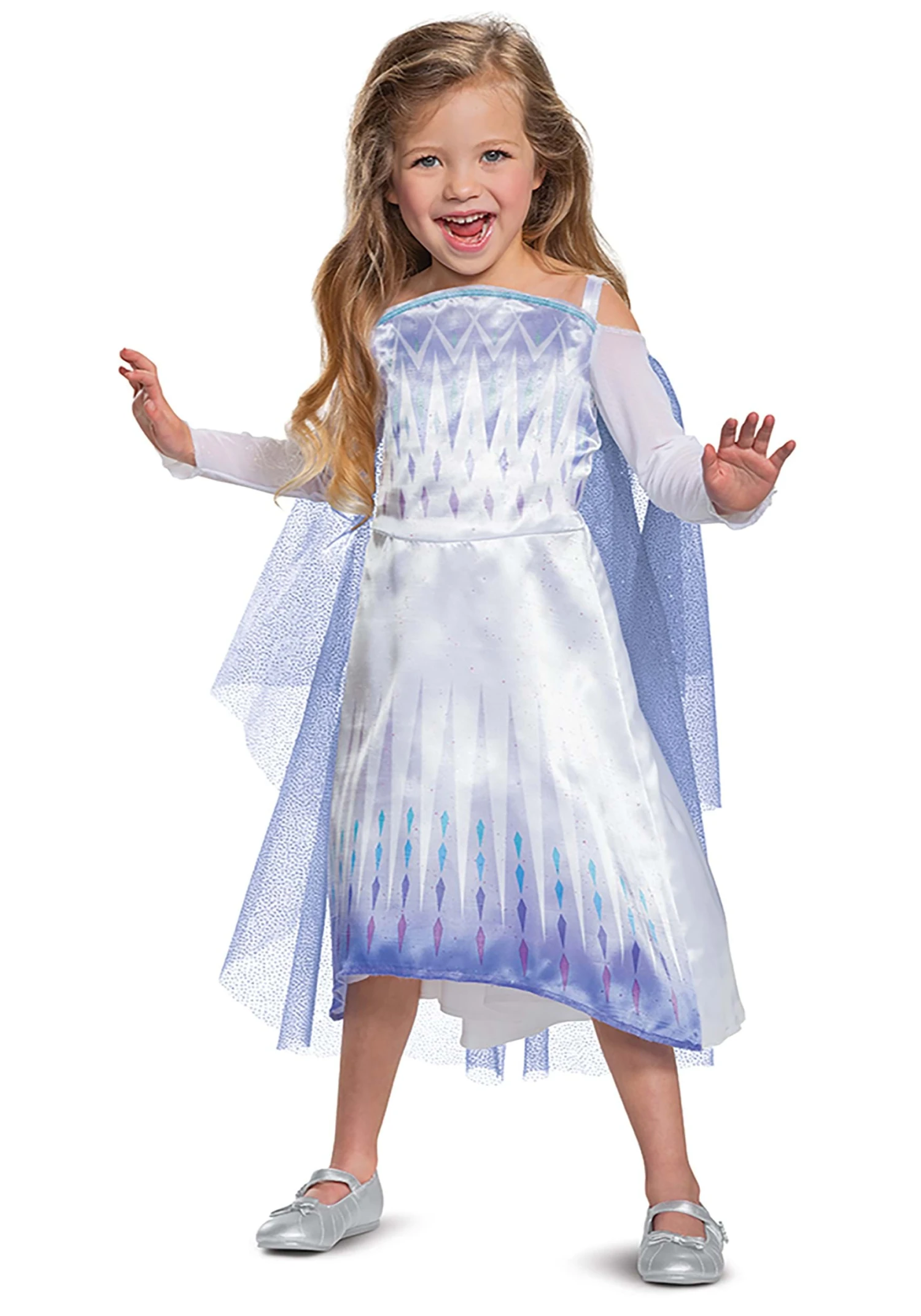 Disguise Girl's Frozen Snow Queen Elsa Classic Costume 5 Disguise Girl's Frozen Snow Queen Elsa Classic Costume - Image 3
