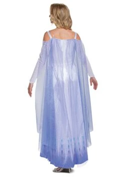 Disguise Frozen Snow Queen Elsa Deluxe Women's Costume -Halloween Costumes frozen snow queen elsa deluxe costume for women alt 1