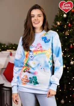 Care Bears Fun In The Sun Sweater For Adults 10 Care Bears Fun In The Sun Sweater For Adults -Halloween Costumes fun in the sun care bears sweater alt 1