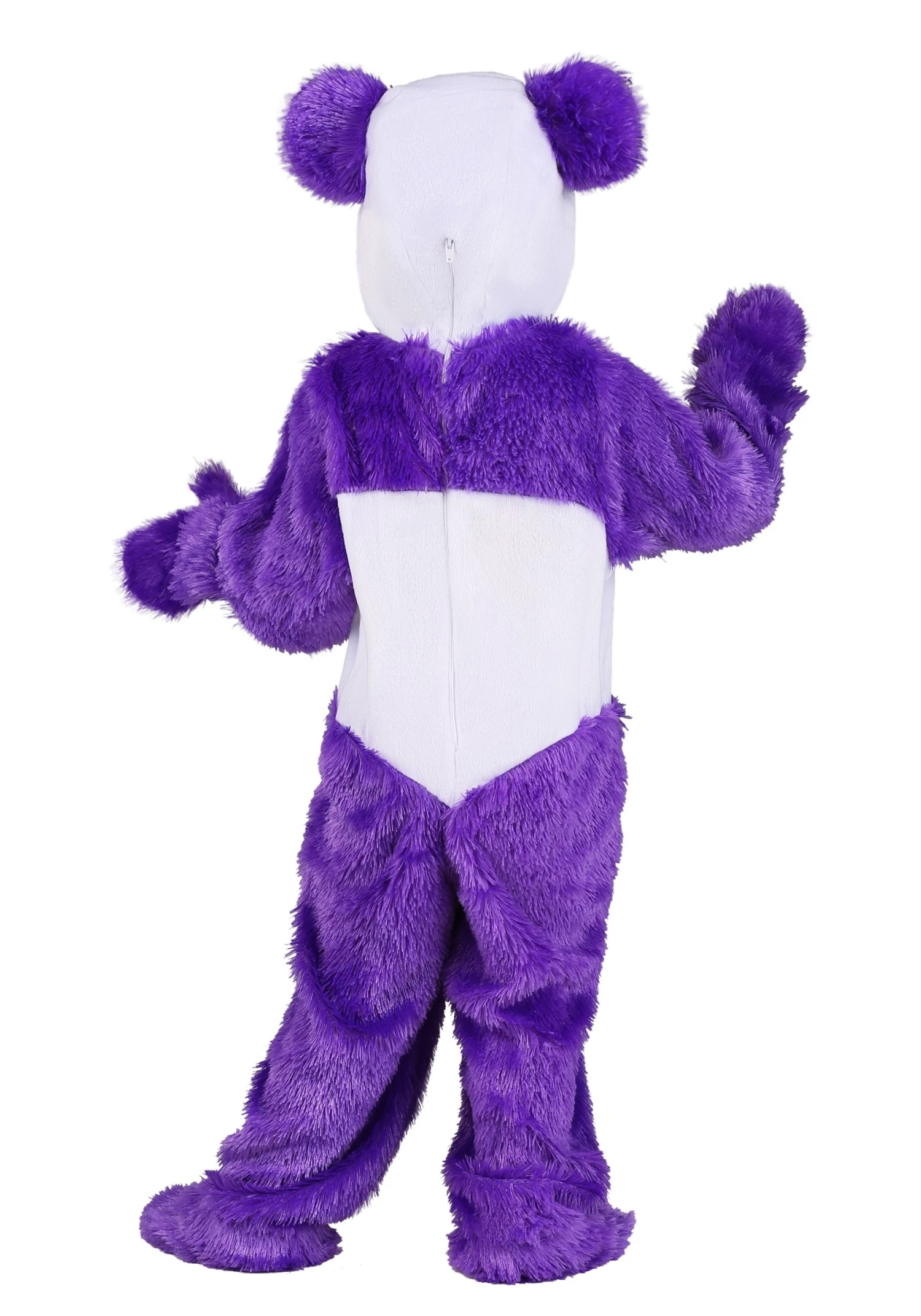 Furry Purple Panda Toddler Costume 4 Furry Purple Panda Toddler Costume - Image 2