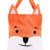 Fuzzy Fox Treat Bag With Strap -Halloween Costumes fuzzy fox treat bag