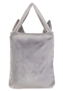 Fuzzy Wolf Treat Bag With Strap -Halloween Costumes fuzzy wolf treat bag alt 1