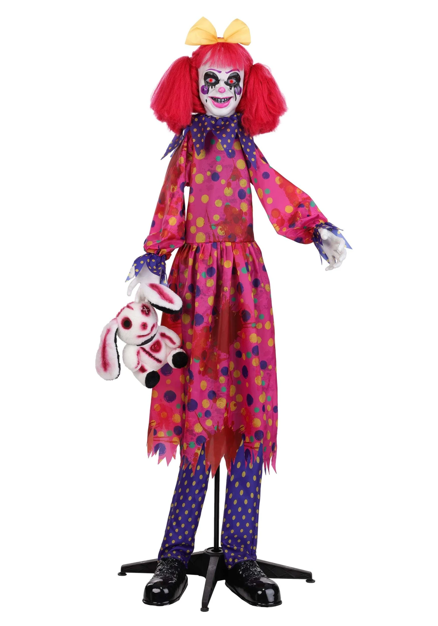 5.25FT Gabby The Grisly Clown Animated Decoration - Scream Saver 7 5.25FT Gabby The Grisly Clown Animated Decoration - Scream Saver - Image 5