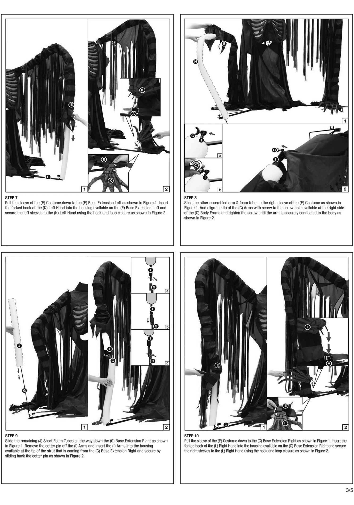 6.5FT Galthax The Underworld Demon Animatronic Halloween Decoration 13 6.5FT Galthax The Underworld Demon Animatronic Halloween Decoration - Image 11