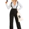 Women's 1920s Gangster Lady Costume -Halloween Costumes gangster lady costume 1920s