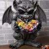 Gargoyle Candy Bowl Halloween Decoration 2 Gargoyle Candy Bowl Halloween Decoration -Halloween Costumes gargoyle candy bowl