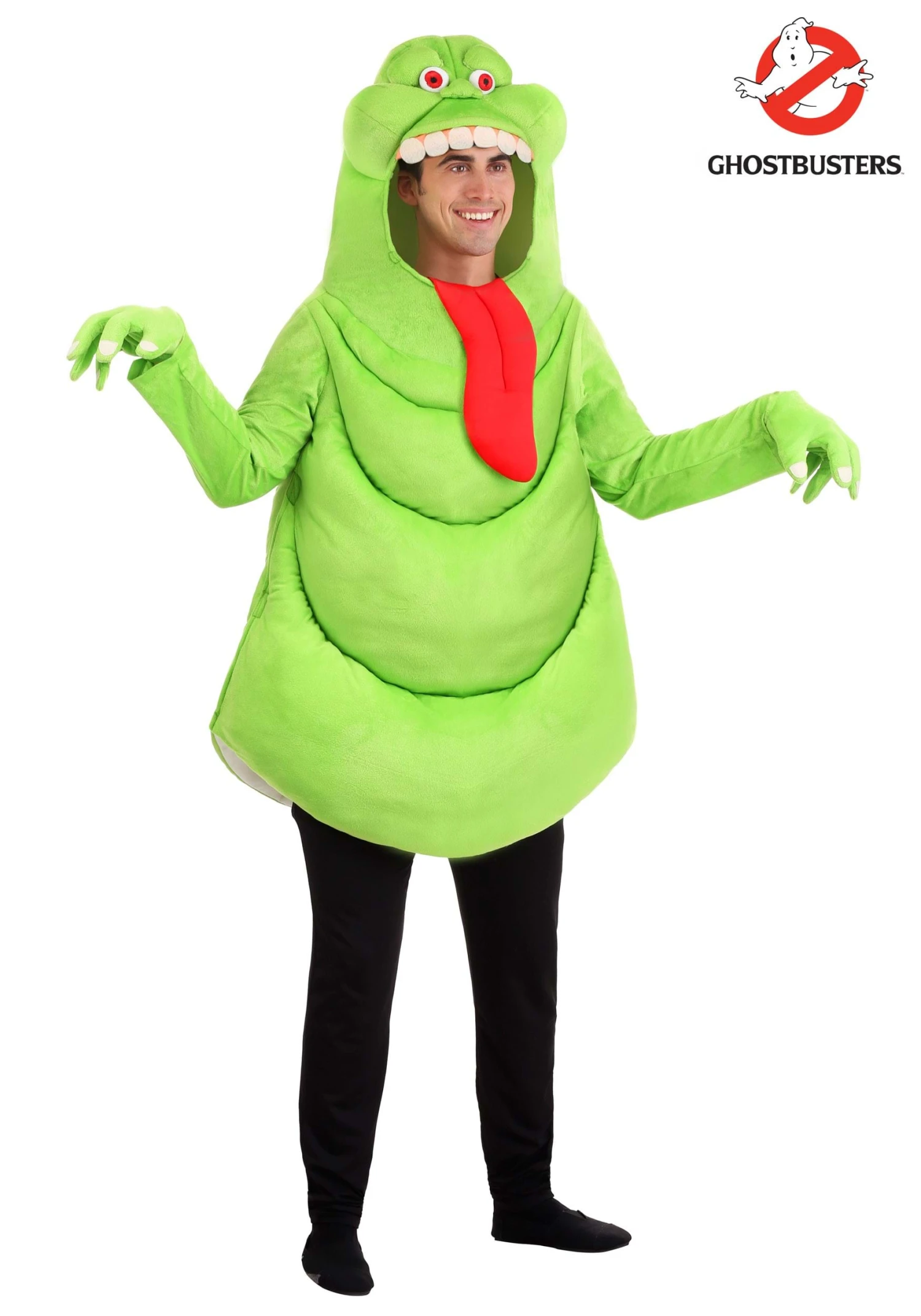 Ghostbusters Adult Slimer Costume 3 Ghostbusters Adult Slimer Costume