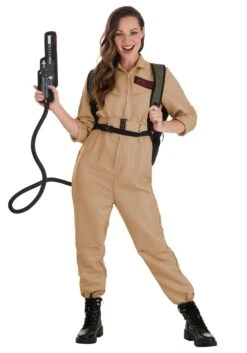 Ghostbusters Women's Jumpsuit Costume 28 Ghostbusters Women's Jumpsuit Costume -Halloween Costumes ghostbusters womens costume jumpsuit alt 7