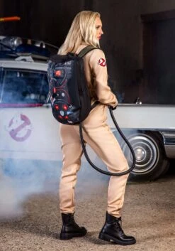 Women's Ghostbusters Plus Size Jumpsuit Costume -Halloween Costumes ghostbusters womens plus size costume jumpsuit alt 15