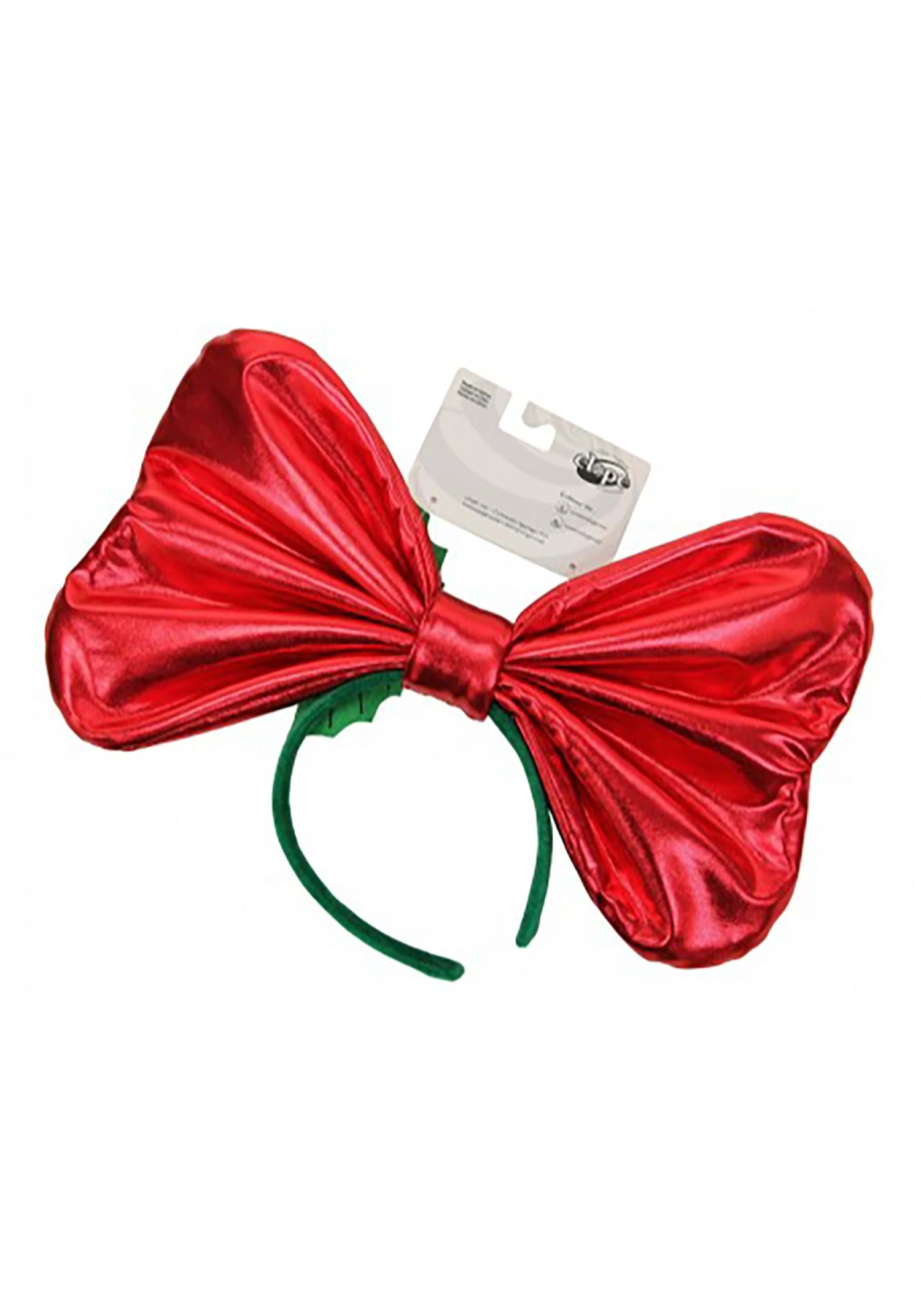 Giant Bow Costume Christmas Headband 4 Giant Bow Costume Christmas Headband - Image 2