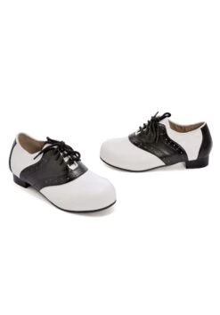 Black And White Saddle Shoes For Girls