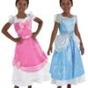 AMSCAN Girl's Cinderella Toddler Reversible Costume 1 AMSCAN Girl's Cinderella Toddler Reversible Costume -Halloween Costumes girls cinderella toddler reversible costume