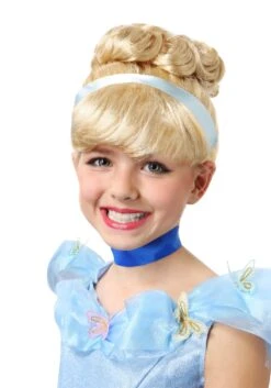 Cinderella Costume Wig For Girls