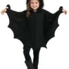 LEG AVENUE Cozy Black Bat Costume For Girls 1 LEG AVENUE Cozy Black Bat Costume For Girls -Halloween Costumes girls cozy bat costume update