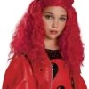 Disguise Disney Descendants 4 Red Costume Wig For Girls -Halloween Costumes girls disney descendants 4 red costume wig