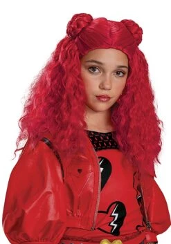 Disguise Disney Descendants 4 Red Costume Wig For Girls