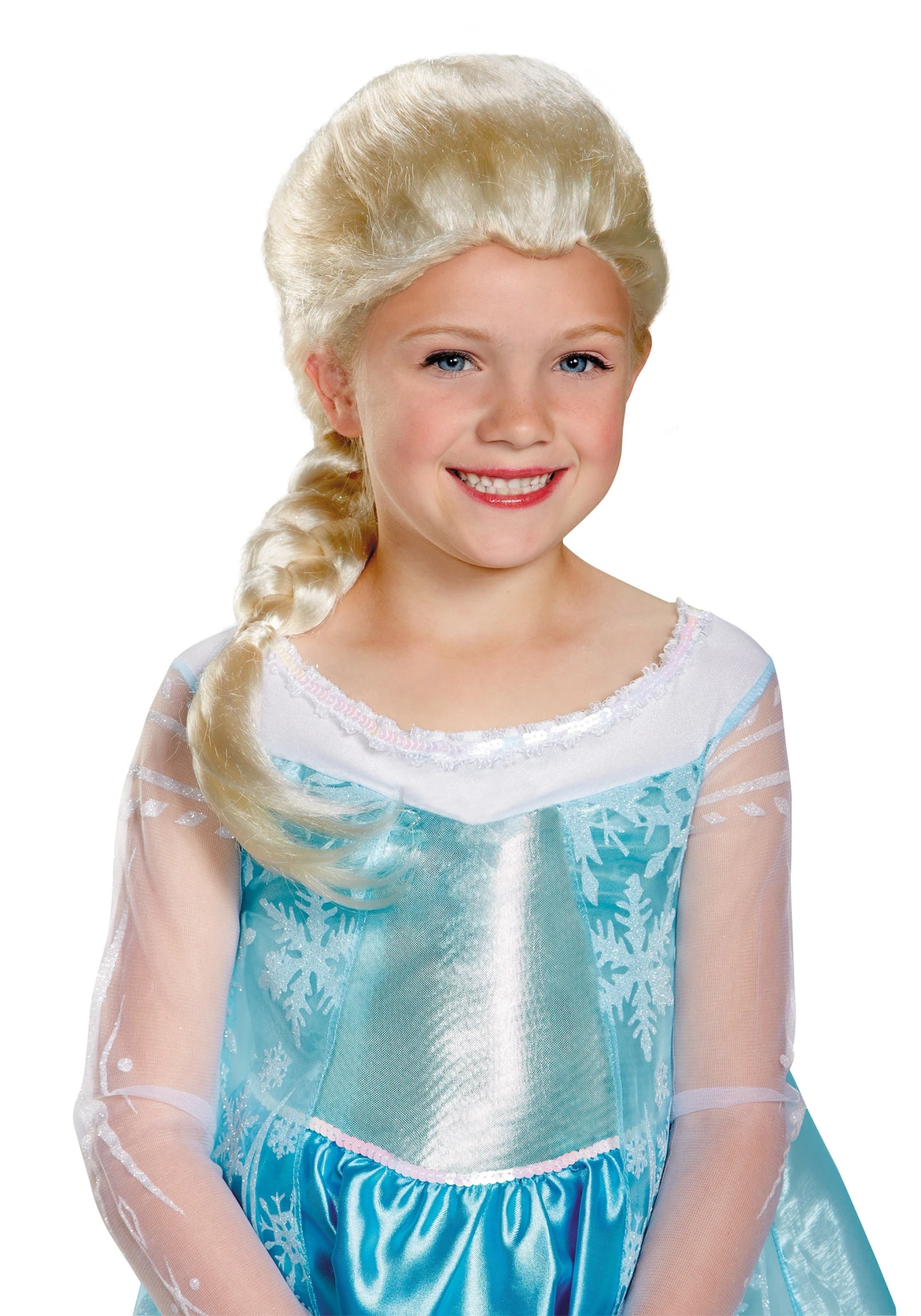 Disguise Girls Frozen Elsa Wig 3 Disguise Girls Frozen Elsa Wig