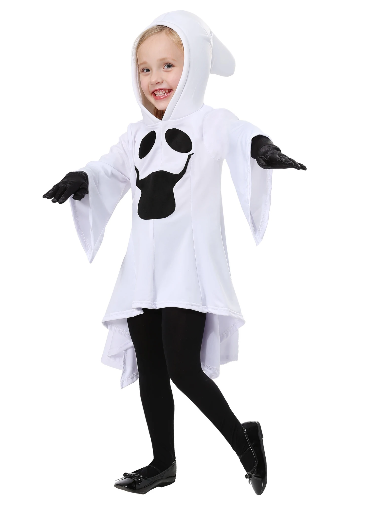 Toddler Girls Gorgeous Ghost Costume 3 Toddler Girls Gorgeous Ghost Costume