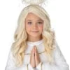 Girls Guardian Angel Wig 2 Girls Guardian Angel Wig -Halloween Costumes girls guardian angel wig