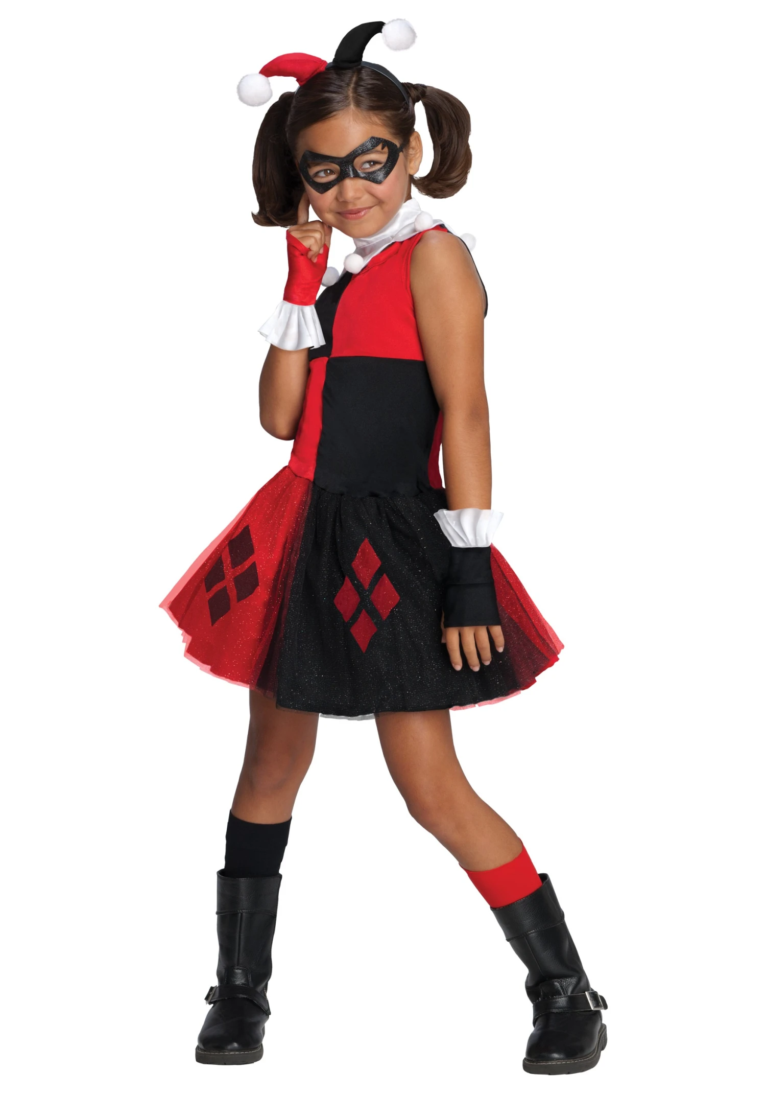 Harley Quinn Tutu Costume For Girls 3 Harley Quinn Tutu Costume For Girls