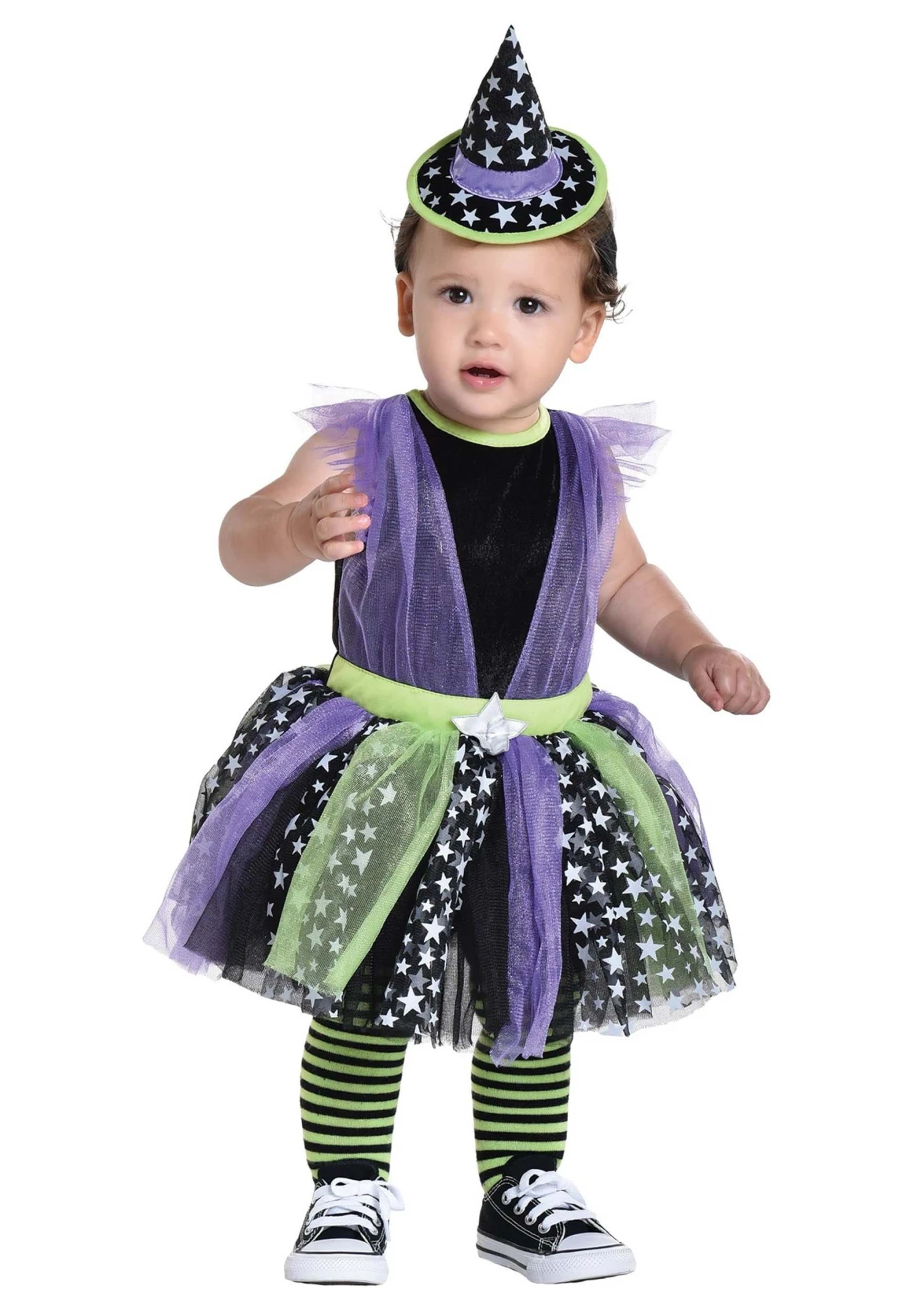 AMSCAN Girl's Infant Classic Star Witch Costume 3 AMSCAN Girl's Infant Classic Star Witch Costume